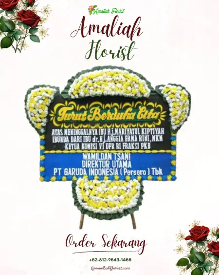 Papan Bunga Duka Argosari